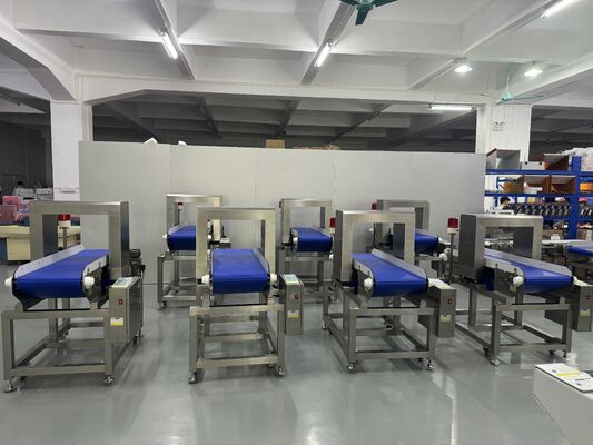 Food Industry Belt Conveyor Food Metal Detector for Aluminum Foil Packaging