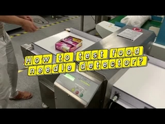 Чувствительная линия производства продуктов питания металлоискатель экрана касания для еды